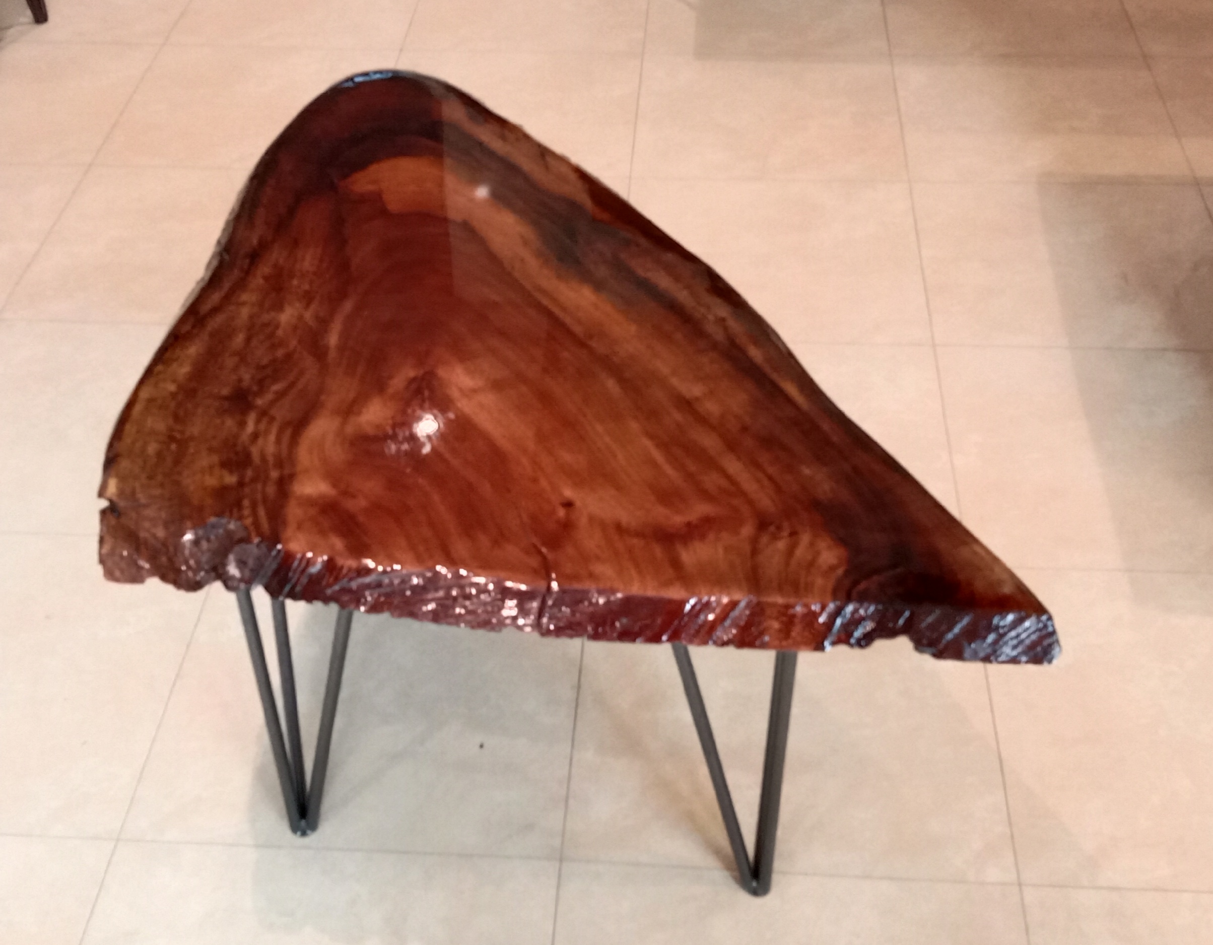 LIVE EDGE TABLE 42"x24.5" 30- 40mm (Mango wood) (TABLE PRICE ONLY)